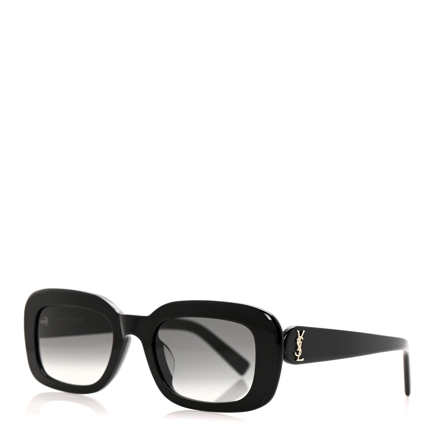 Saint Laurent Acetate Sunglasses SLM130 Black 1 of 9