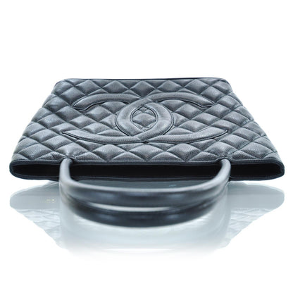 Chanel Caviar Quilted Medallion Tote Black 5 of 8