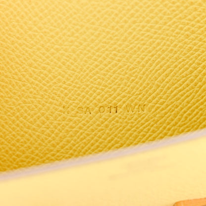 Hermes Epsom Constance Long Wallet Lime 7 of 16