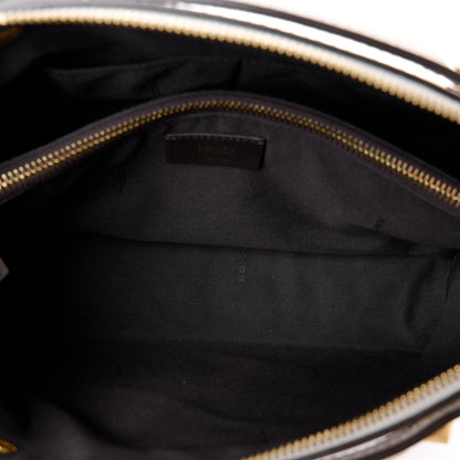 Fendi X JOSHUA VIDES Vitello Century Sfumato Medium By The Way Boston Bag Ghiaia Rosa Azzurro 7 of 16