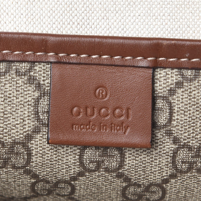 Gucci GG Plus Monogram Small Signature Web Loop Vertical Tote Light Brown 6 of 13