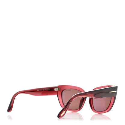 Tom Ford Acetate Athena Sunglasses TF1190 Burgundy 4 of 8