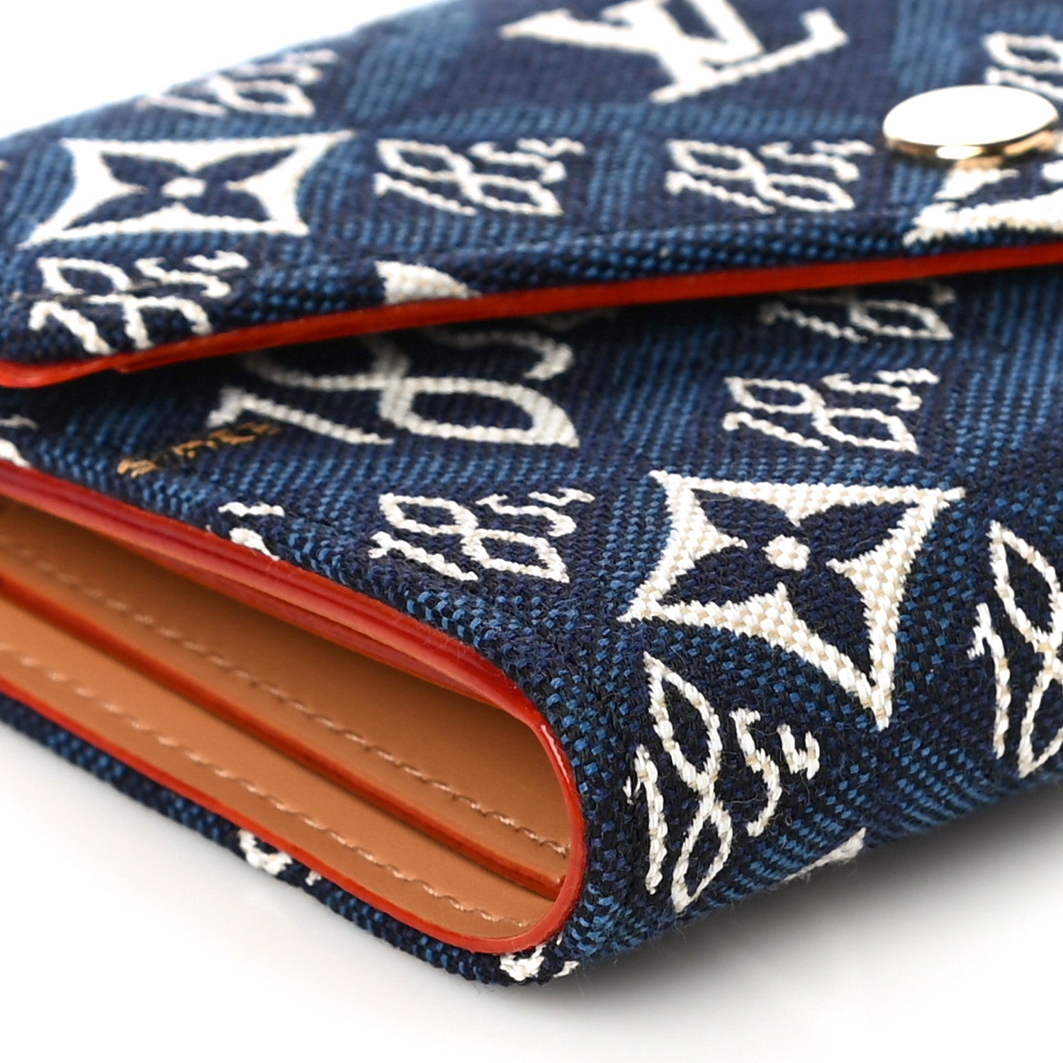 Louis Vuitton Jacquard Since 1854 Victorine Wallet Blue 8 of 10