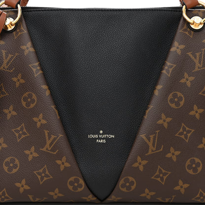 Louis Vuitton Monogram V Tote MM Black 8 of 12