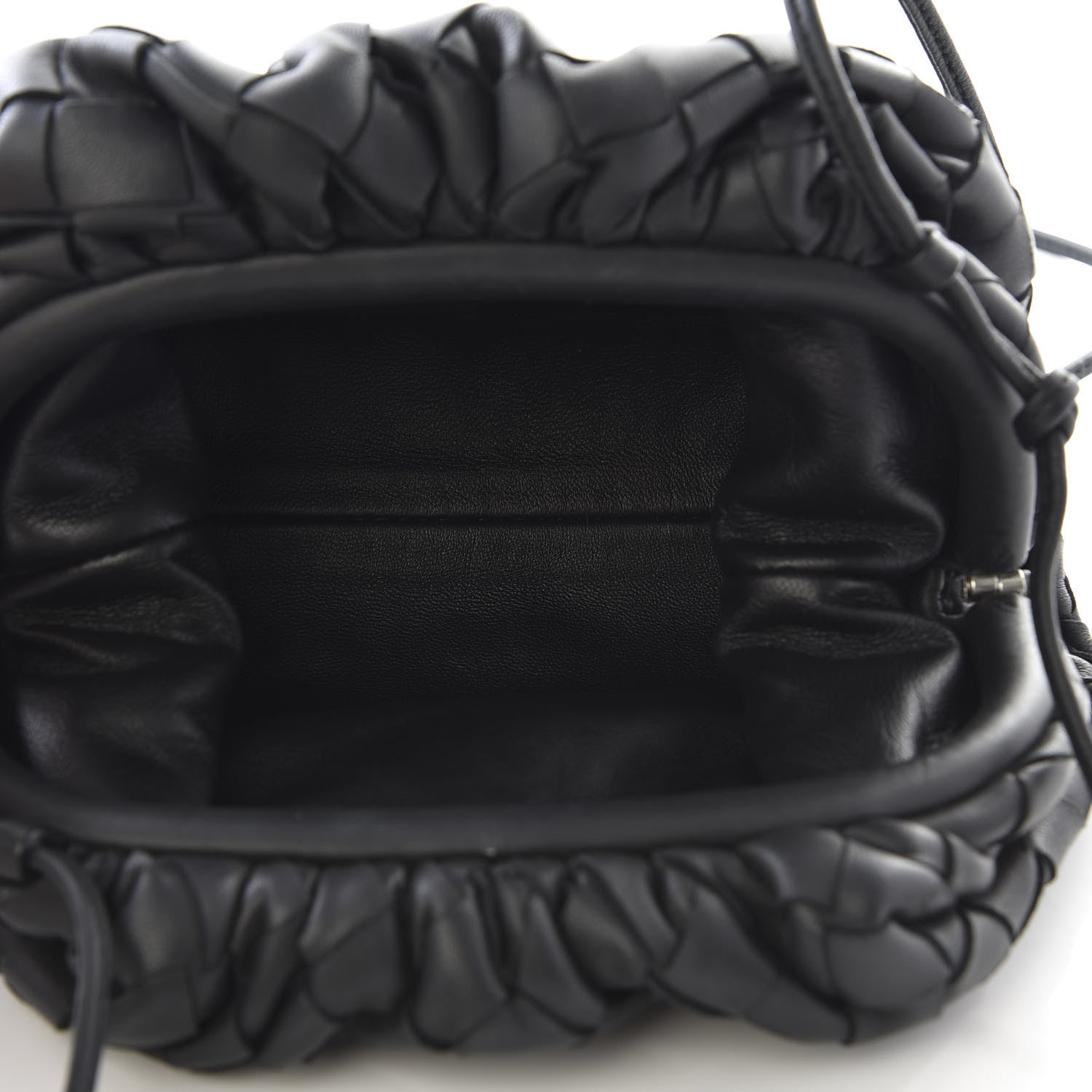 Bottega Veneta Nappa Intrecciato The Mini Pouch Black 4 of 8