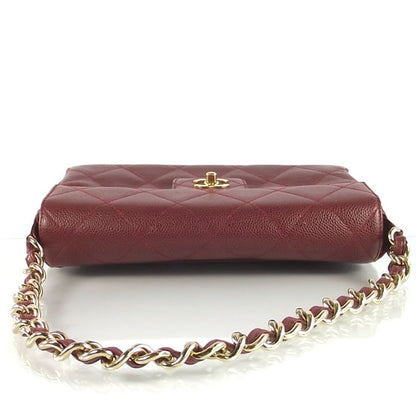 Chanel Caviar Quilted Flap Bag Red 4 of 10