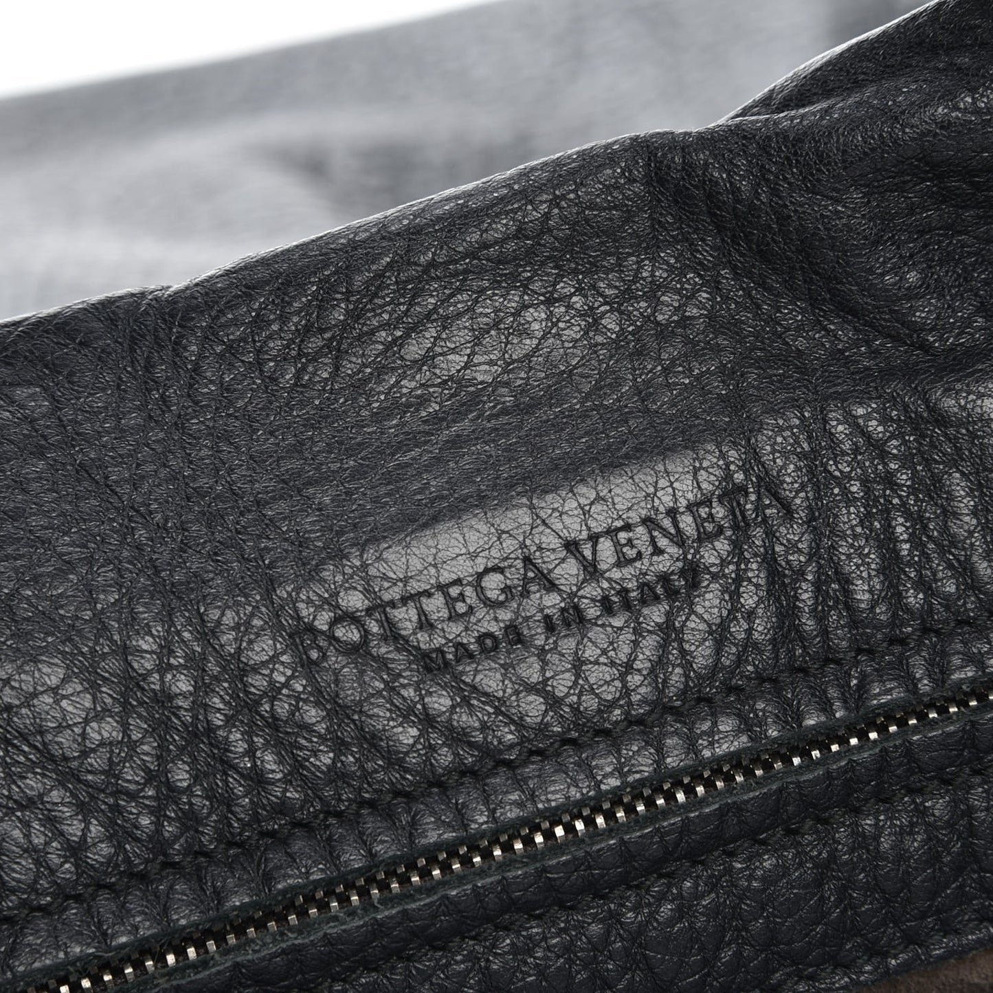 Cervo Deerskin Large Hobo Nero Black