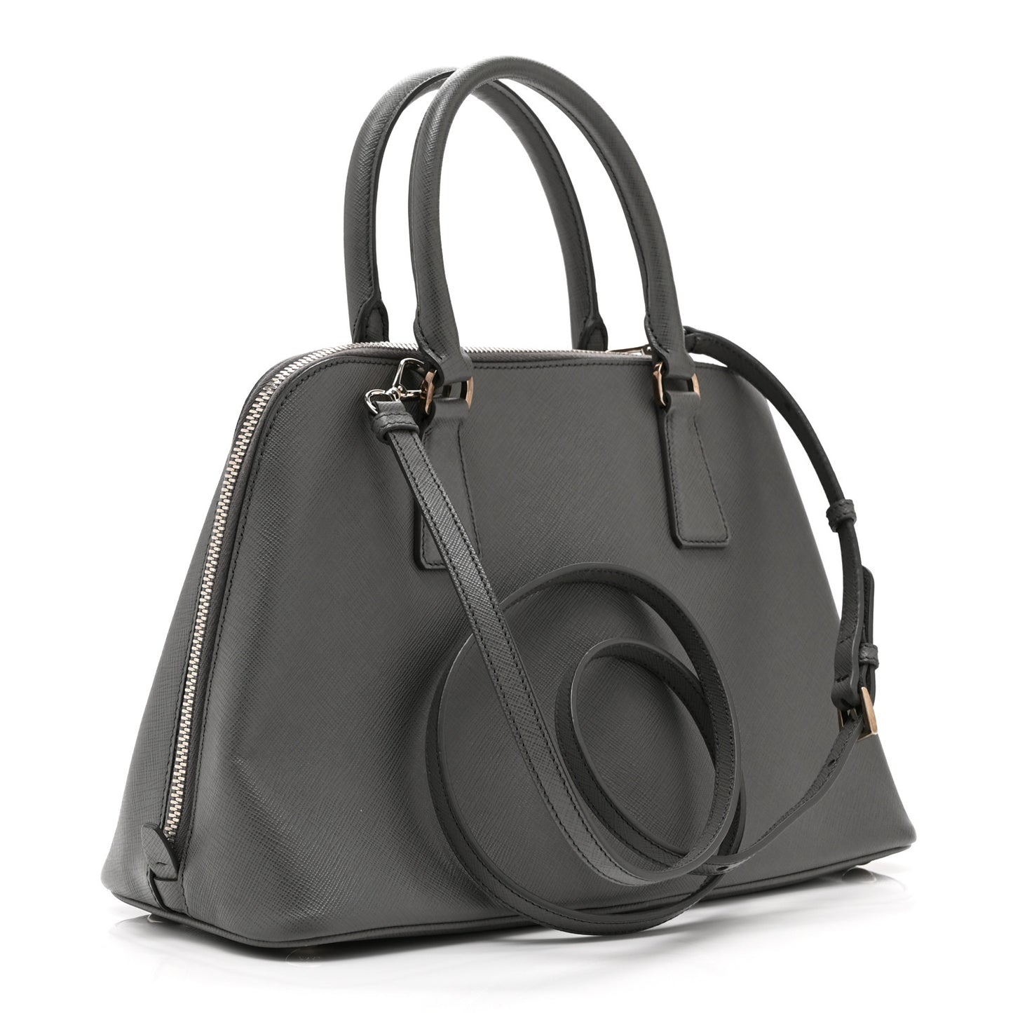 Saffiano Lux Medium Promenade Tote Marmo