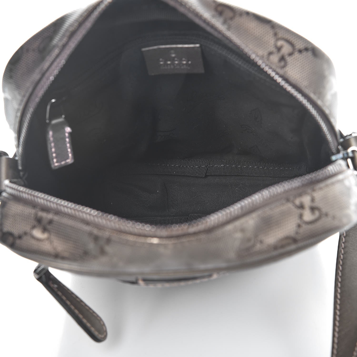 Gucci Imprime Monogram Small Messenger Bag Pewter 5 of 8