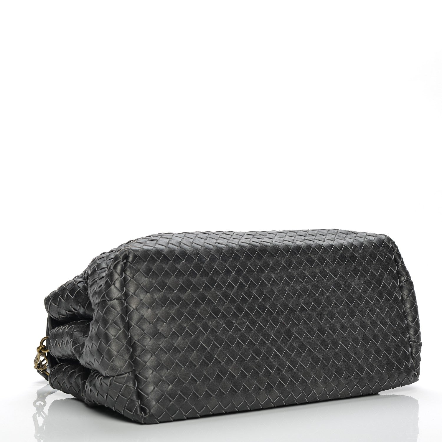 Bottega Veneta Nappa Intrecciato Convertible Duffel Ferro 4 of 7