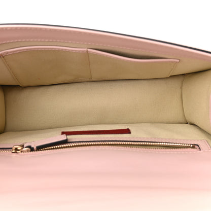 Valentino Garavani Vitello Medium Glam Lock Rockstud Flap Water Rose 5 of 9