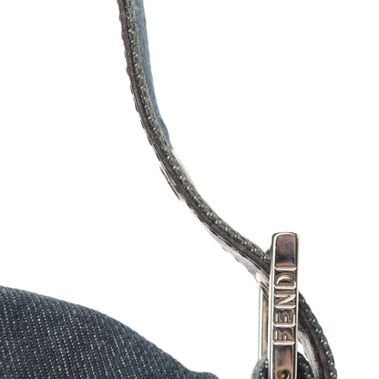 Fendi Denim Baguette Blue 14 of 15