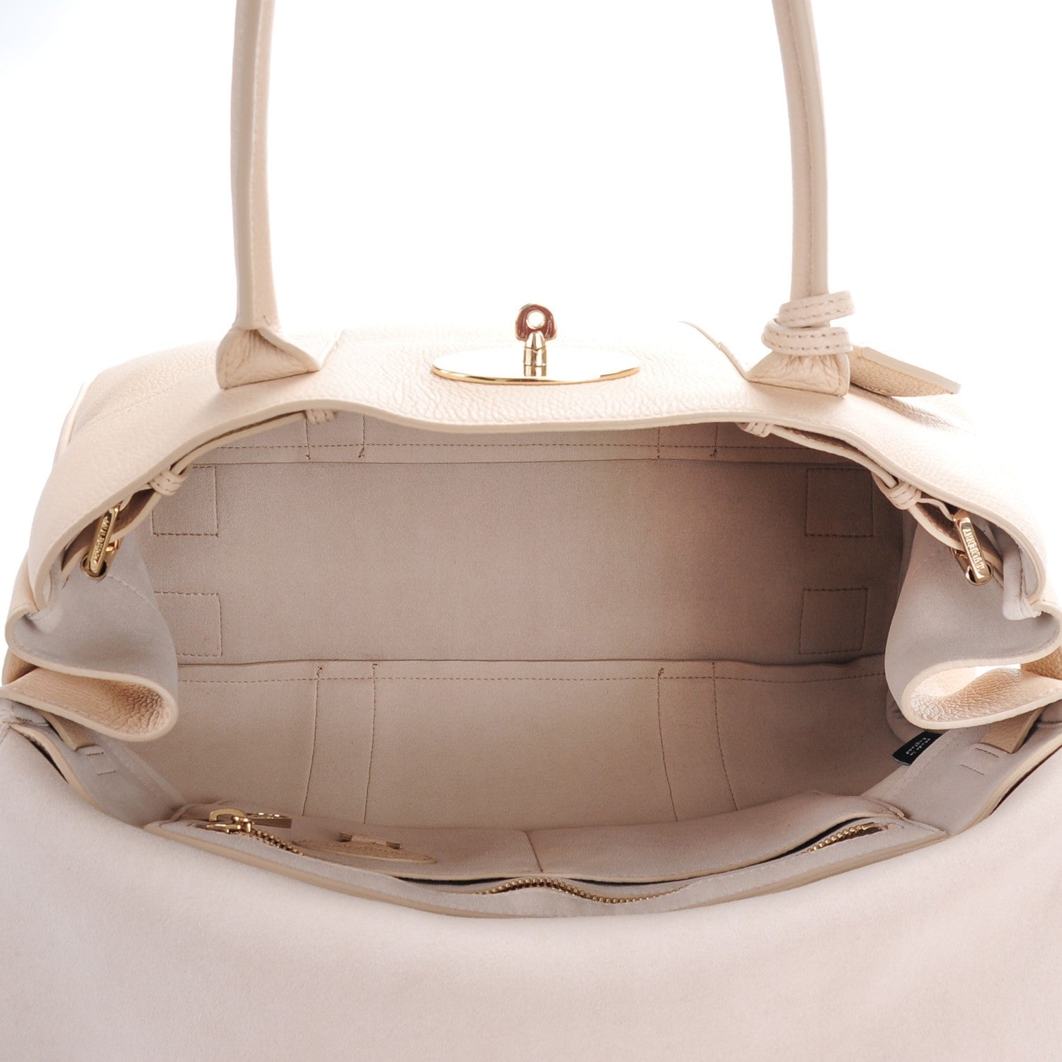 Mulberry Small Classic Grain Bayswater Buttercream 5 of 8