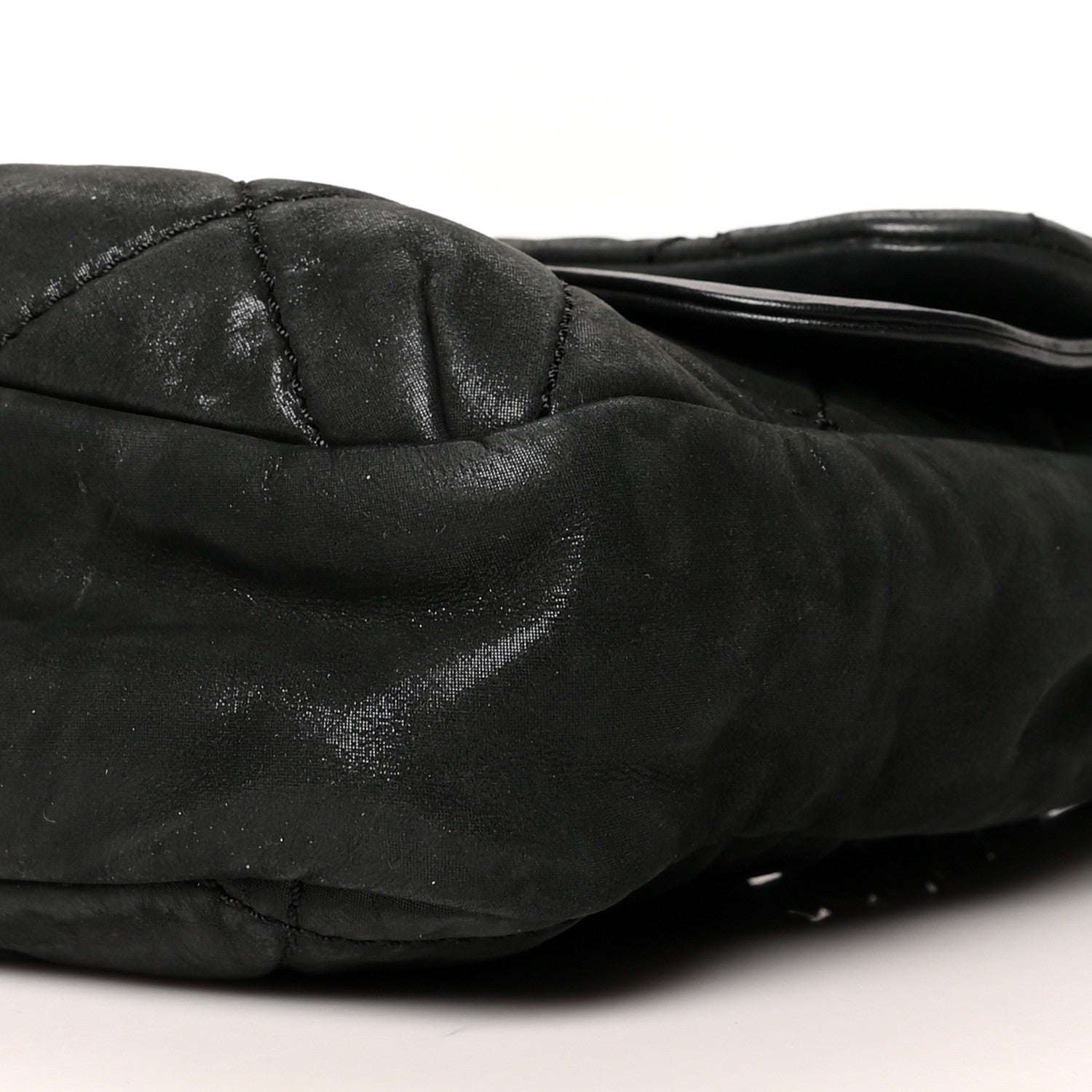 Chanel Iridescent Calfskin Jumbo In the Mix Double Flap Black 10 of 10