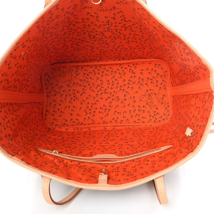Louis Vuitton Catogram Neverfull MM Marron 5 of 10