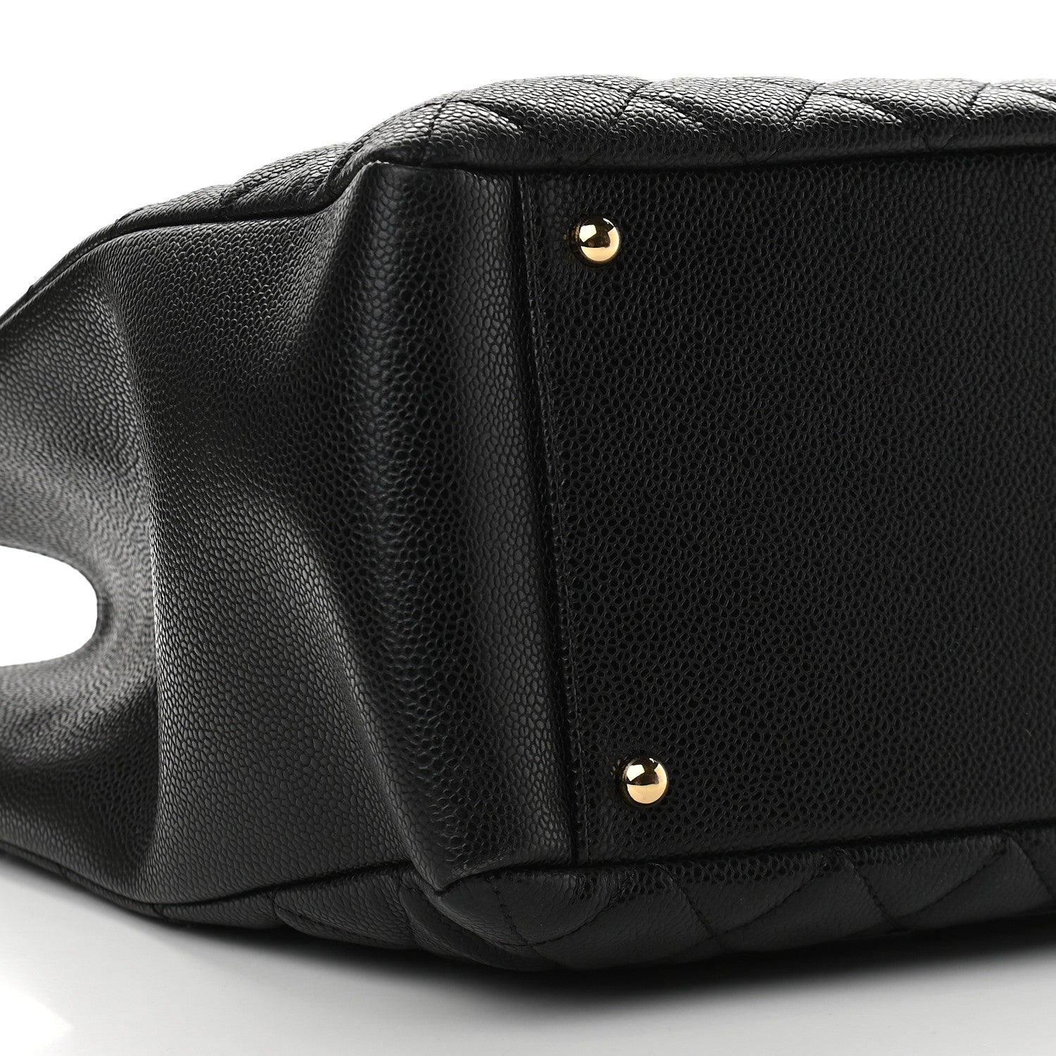 Chanel Caviar Quilted XL Grand Shopping Tote GST Black 8 of 10