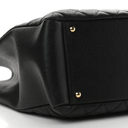 Chanel Caviar Quilted XL Grand Shopping Tote GST Black 8 of 10