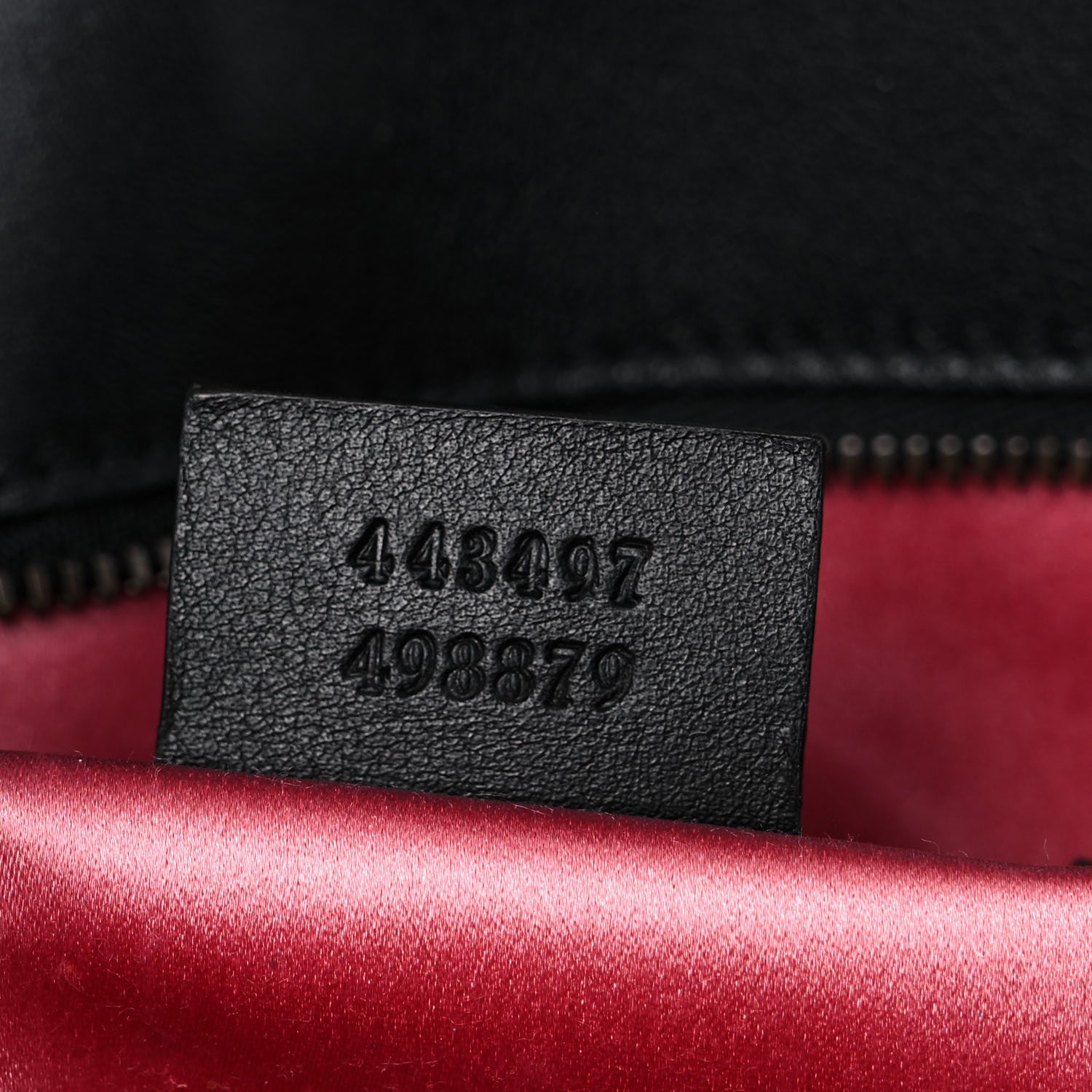 Gucci Velvet Matelasse Marquise Crystals Embroidered Small GG Marmont Shoulder Bag Black 7 of 17