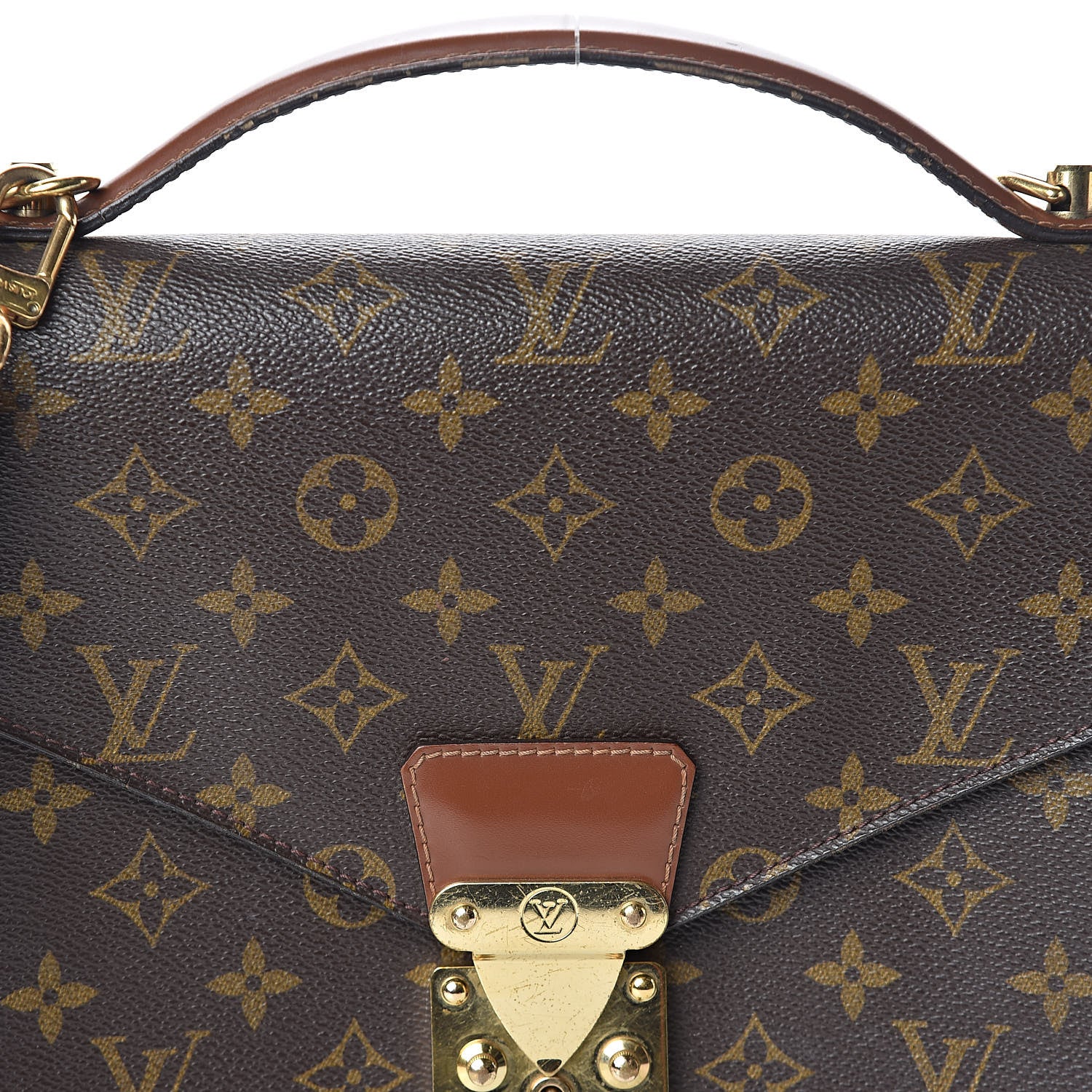 Louis Vuitton Monogram Monceau 28 11 of 18