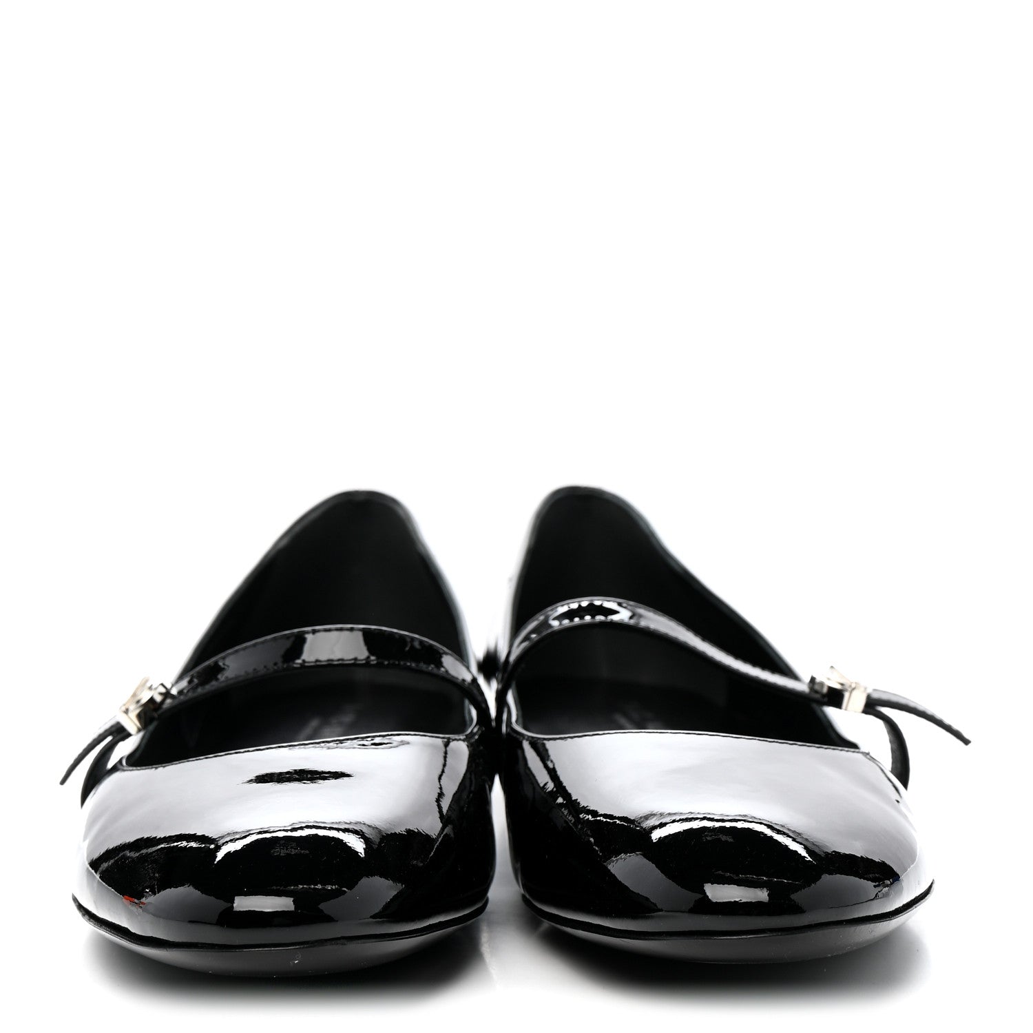 Louis Vuitton Patent Uniformes Ballet Flats 37.5 Black 3 of 10