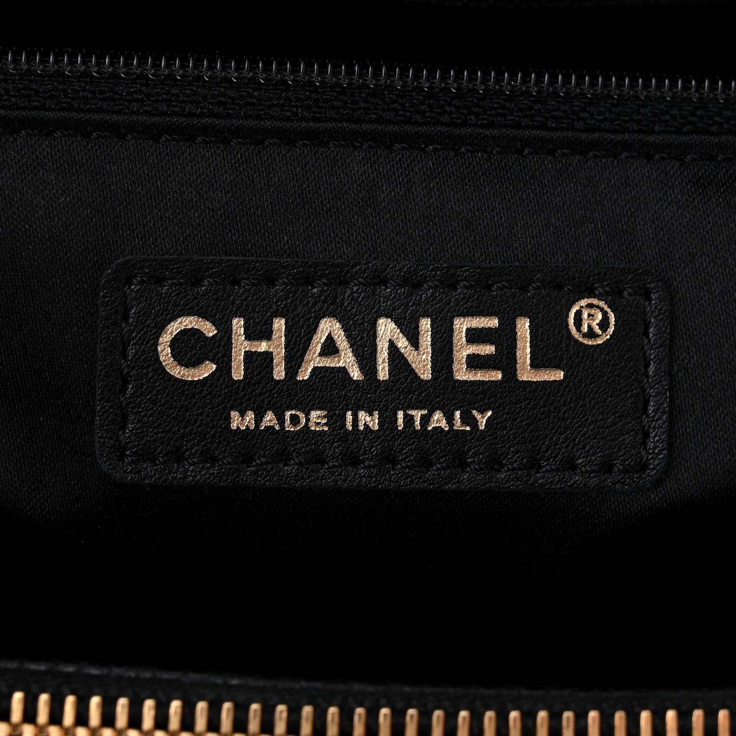 Chanel Caviar Quilted Grand Shopping Tote GST Black 6 of 10