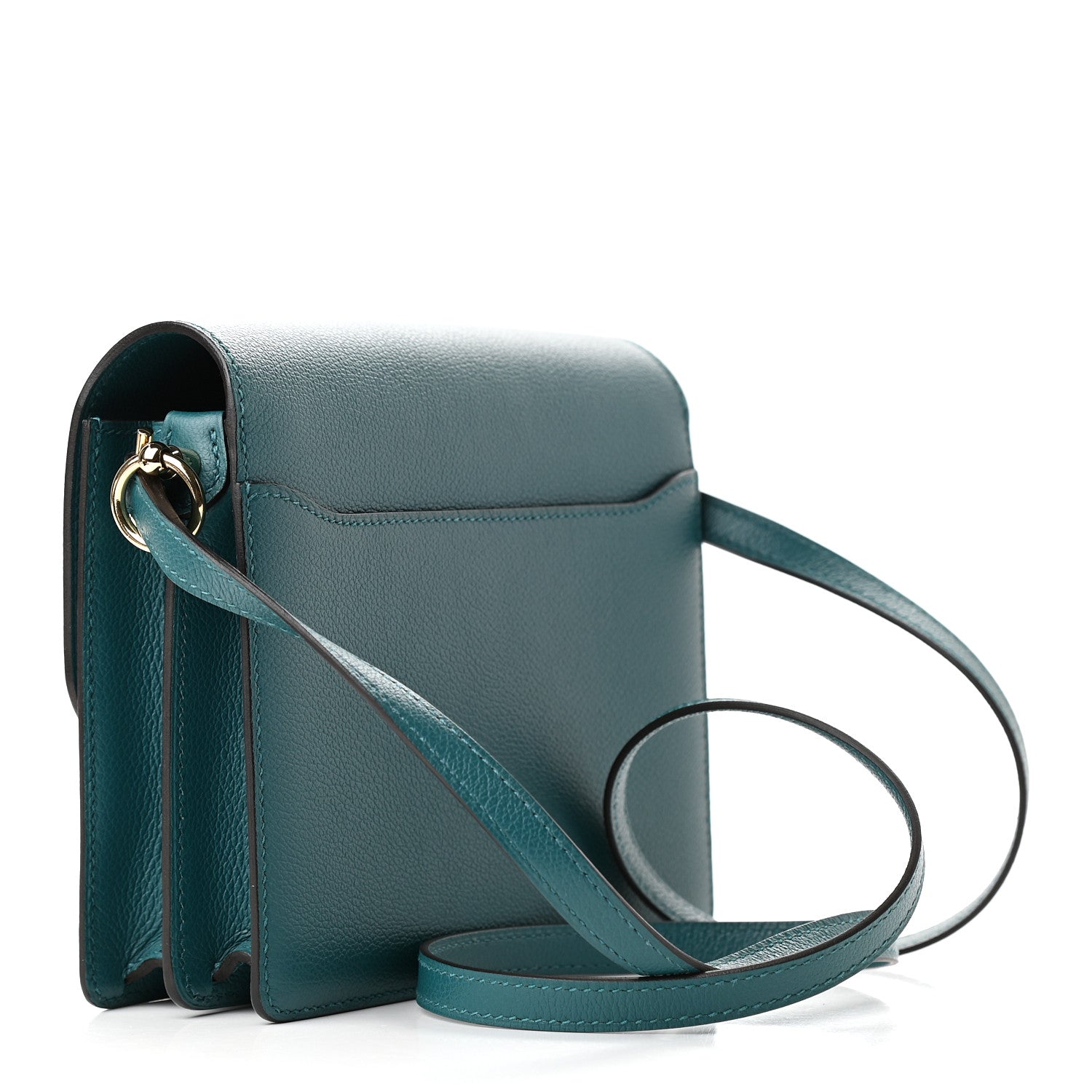 Hermes Evercolor Mini Sac Roulis Vert Bosphore 3 of 8