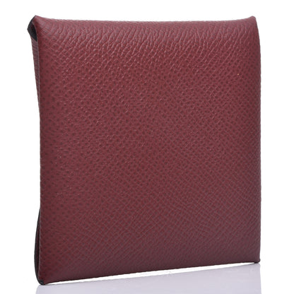 Hermes Epsom Bastia Coin Purse Rouge H 3 of 8