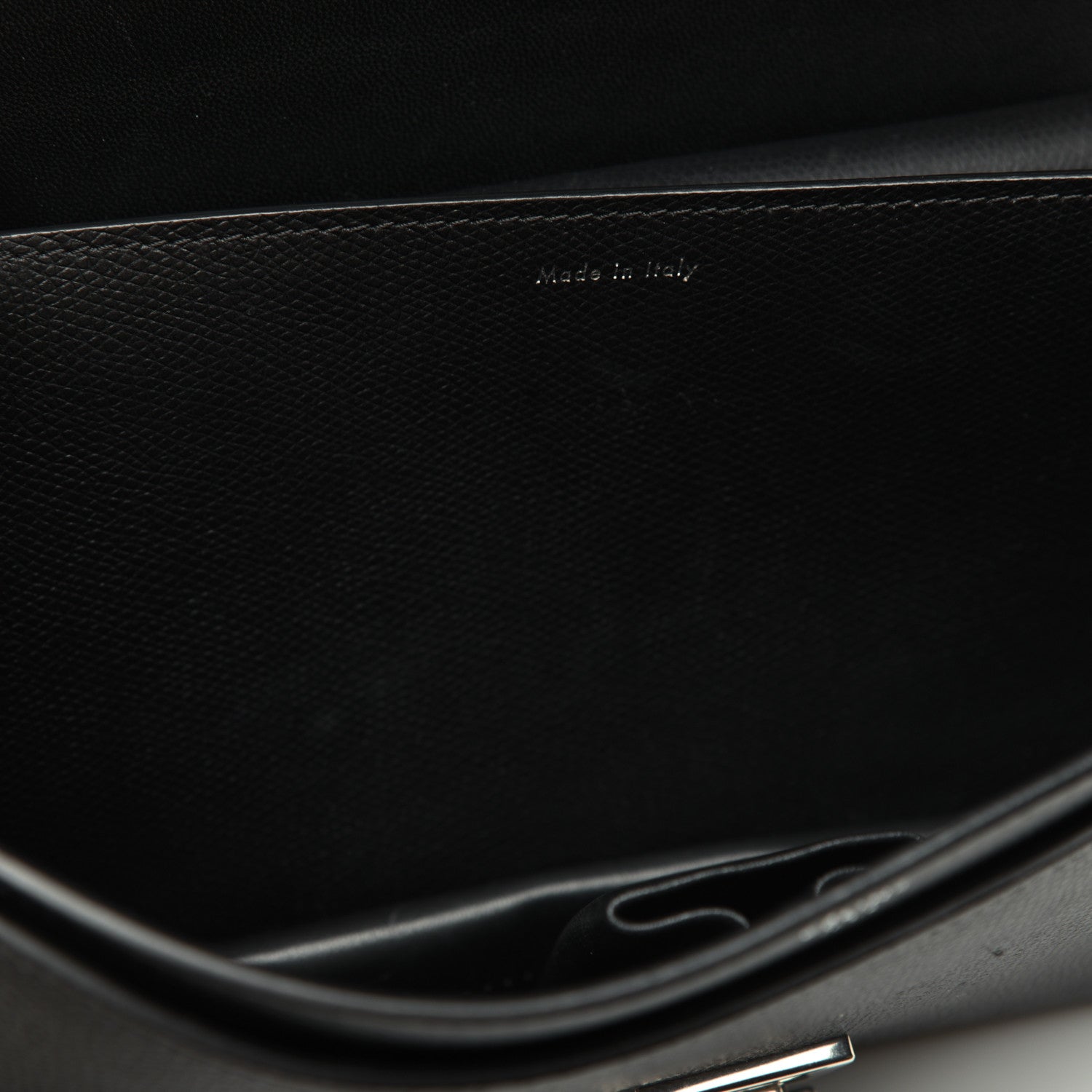 Celine Baby Grained Calfskin Small Case Flap Black 13 of 21