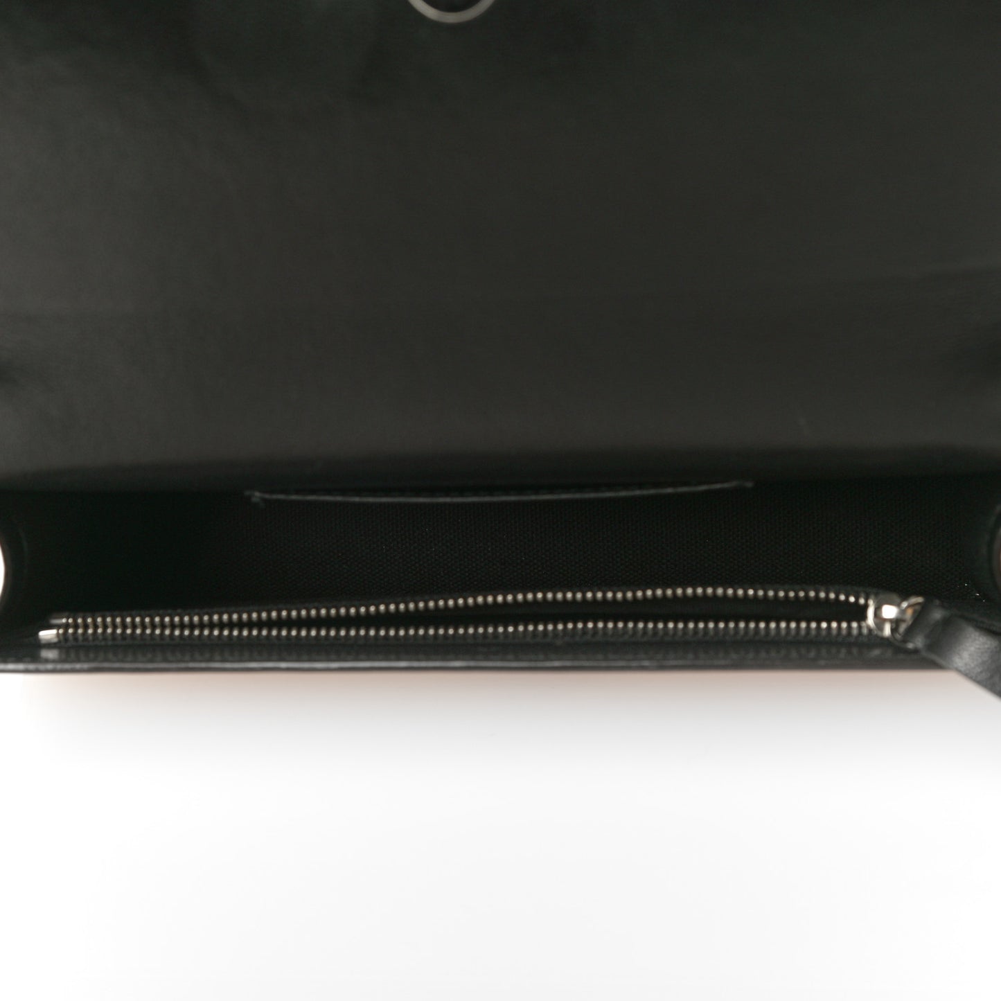 Patent Lilia Clutch Bag Gold