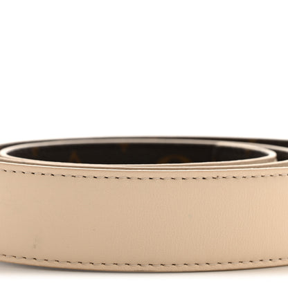 Louis Vuitton Monogram 30mm Pretty LV Reversible Belt 80 32 Beige 9 of 9
