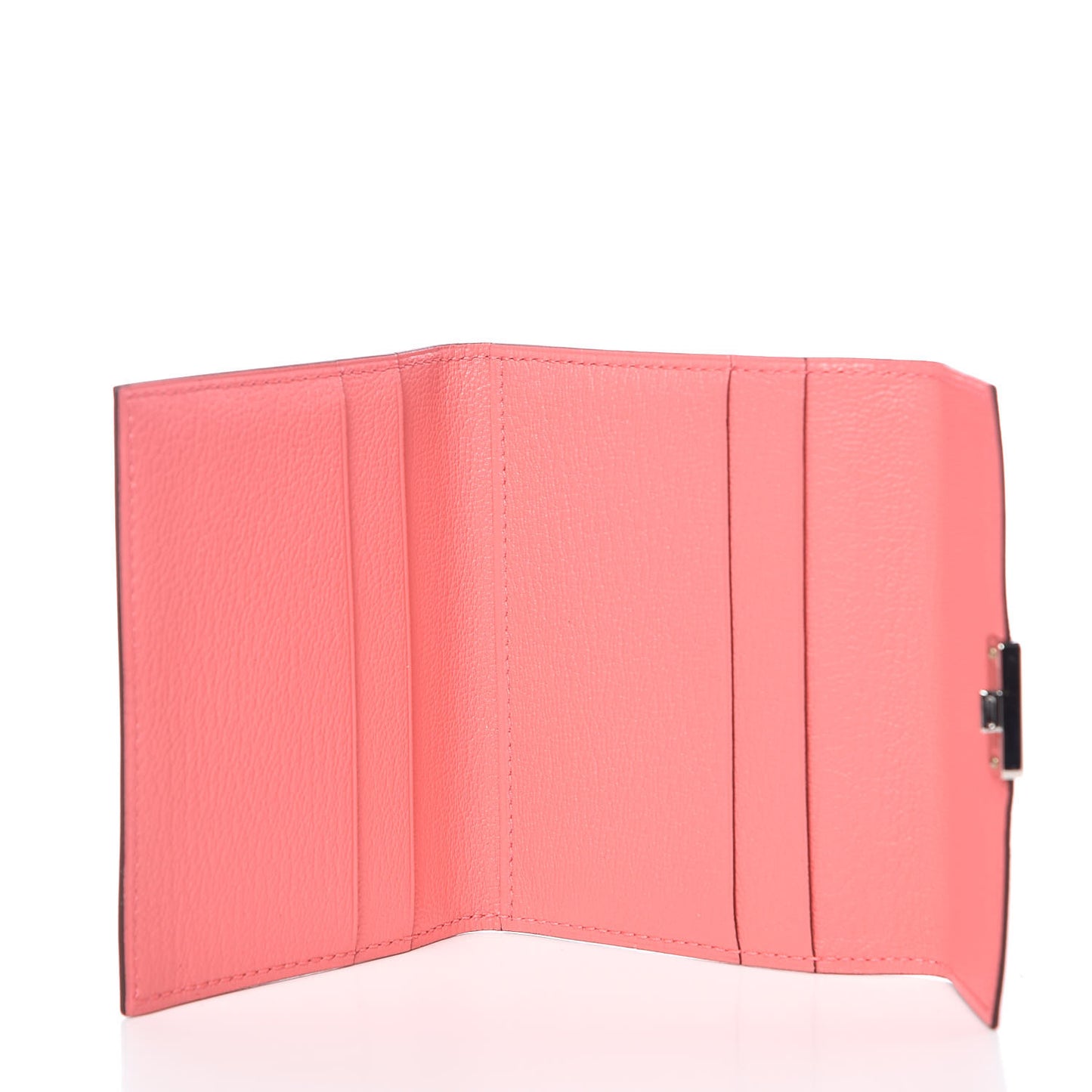 Chevre Mysore Mini Clic Card Holder Rose Ete