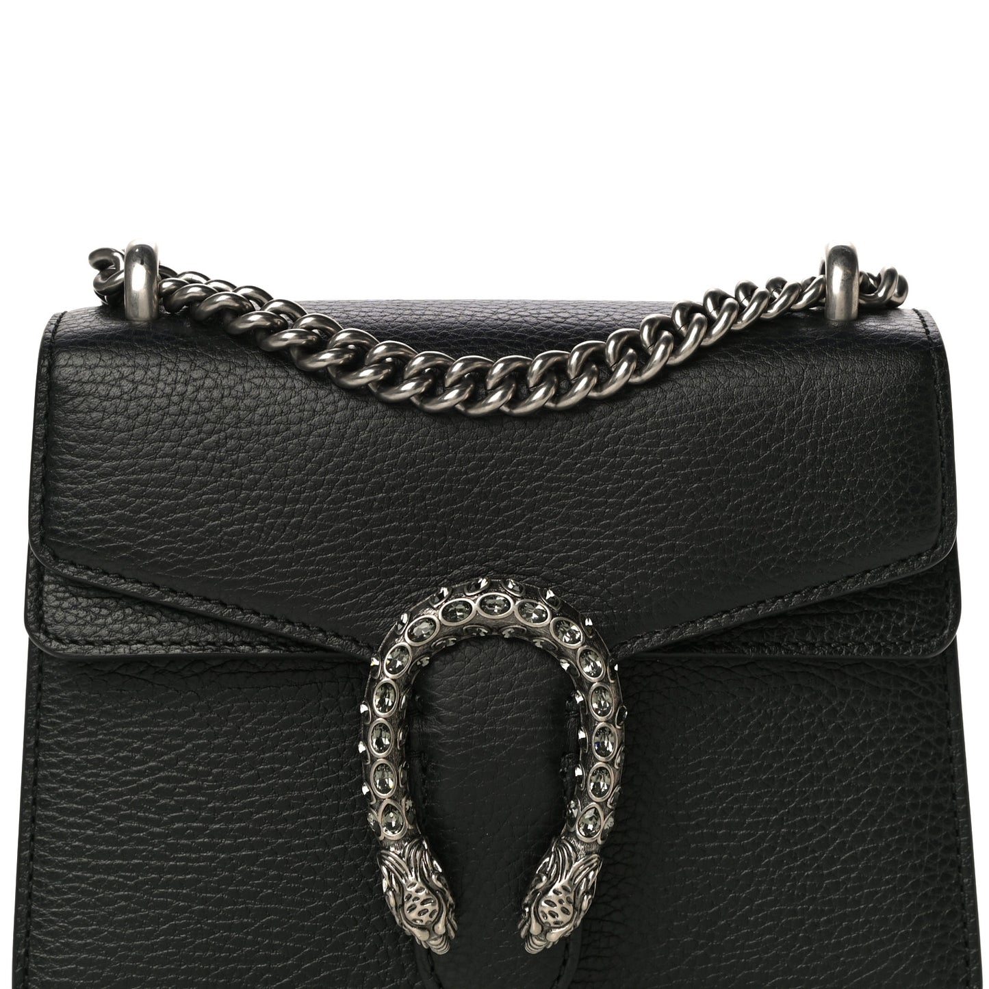 Calfskin Mini Dionysus Shoulder Bag Black