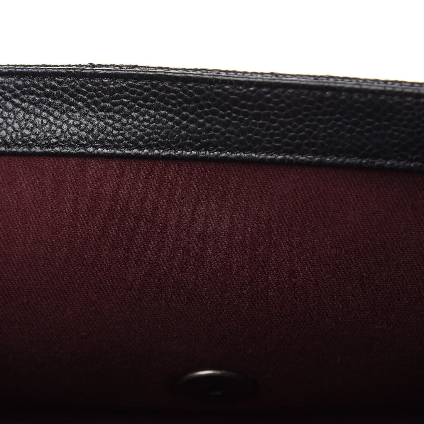 Caviar Quilted Large Retro Class Flap Black