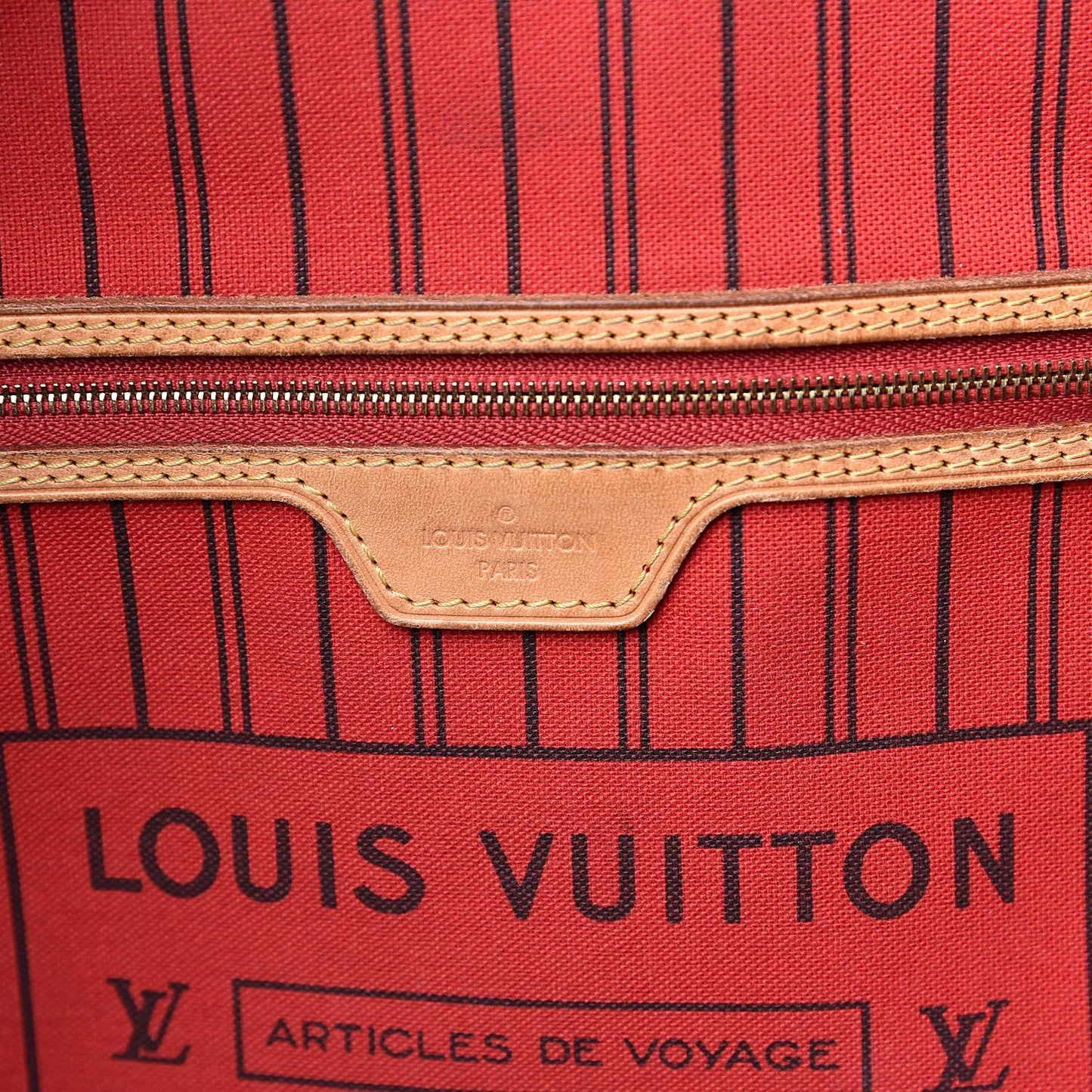 Monogram Neo Neverfull MM Cherry