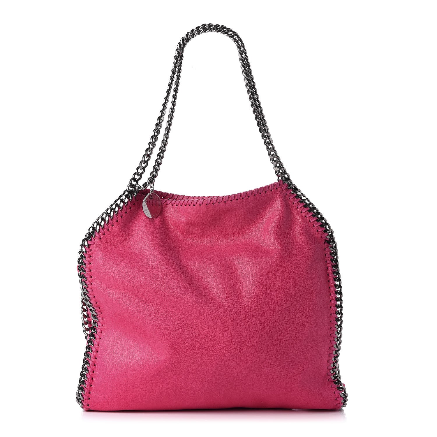 Stella McCartney Shaggy Deer Small Falabella Tote Hot Pink 1 of 9