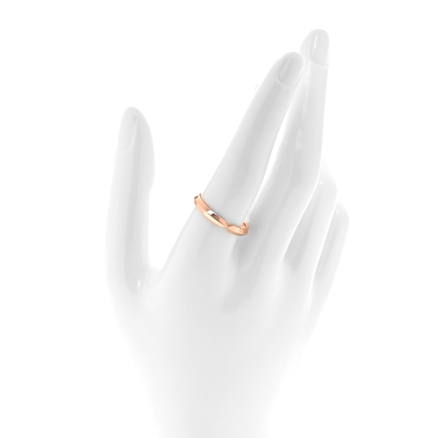 Tiffany 18K Rose Gold Nesting Narrow Band Ring 62 10 2 of 4