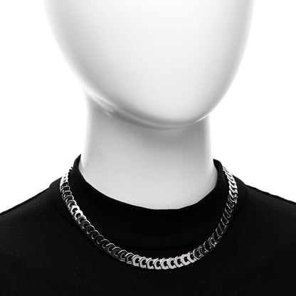 Cartier 18K White Gold Diamond C de Cartier Necklace 2 of 4