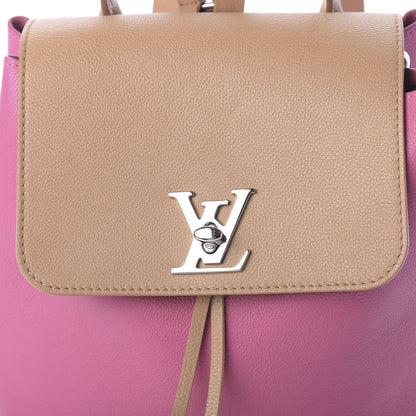 Louis Vuitton Soft Calfskin Lockme Backpack Pink 7 of 7