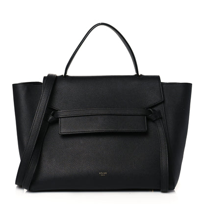 Celine Grained Calfskin Mini Belt Bag Black 1 of 10