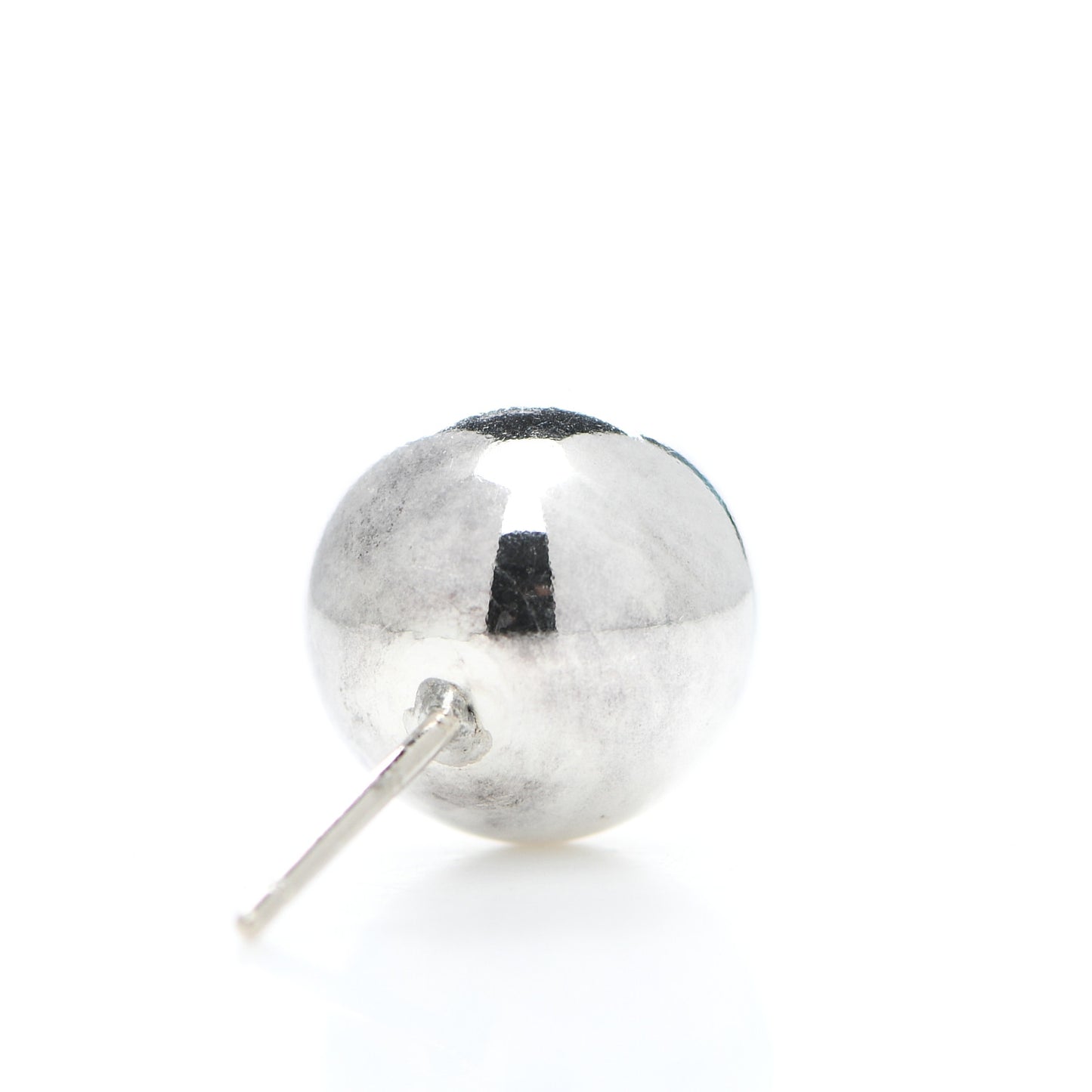 Sterling Silver 10mm HardWear Ball Earrings