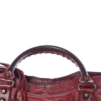 Balenciaga Agneau Classic Hardware City Bordeaux 13 of 15