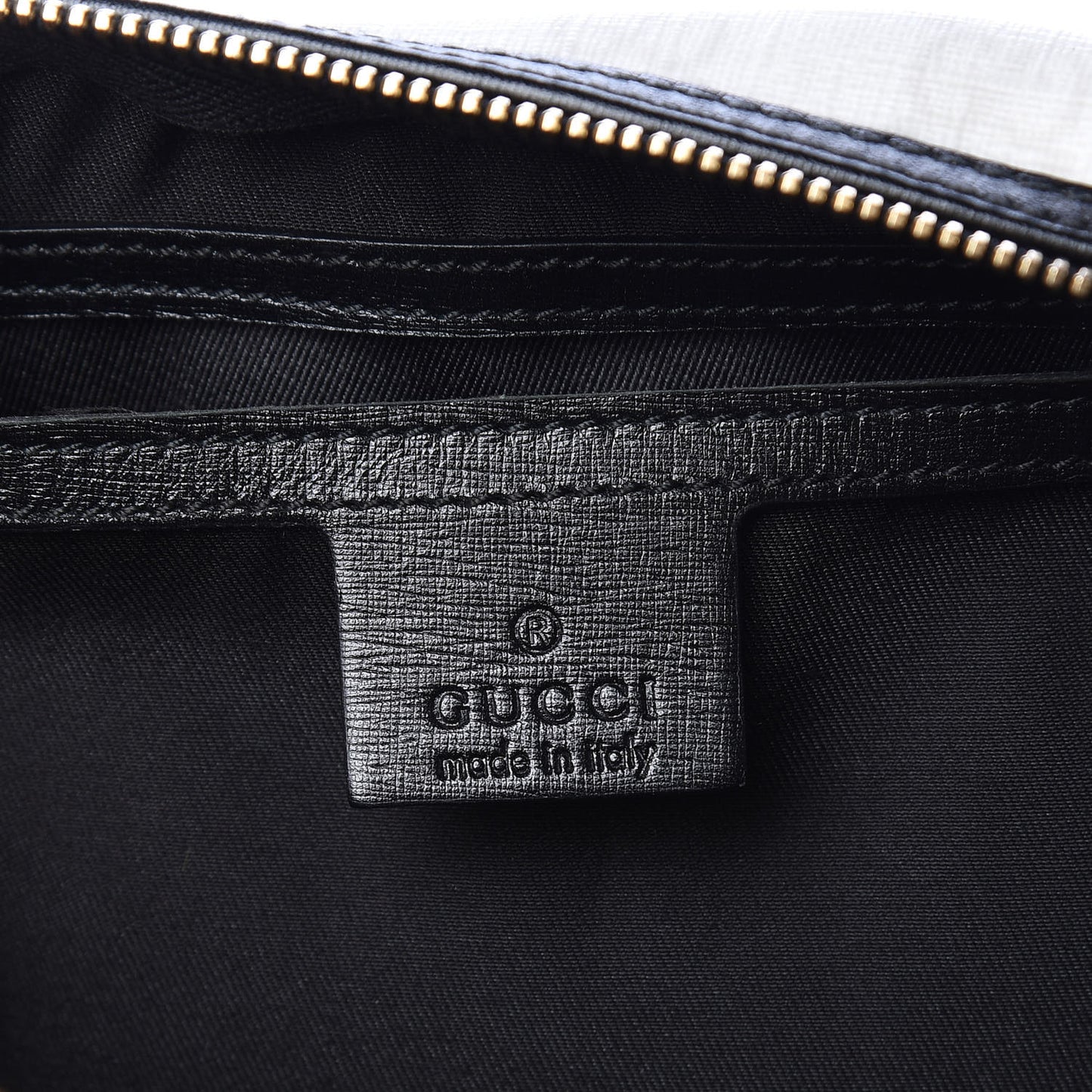 GG Plus Monogram Medium Joy Boston White Black