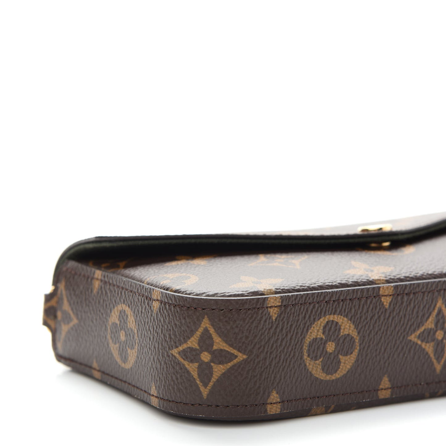 Monogram Felicie Strap & Go Kaki