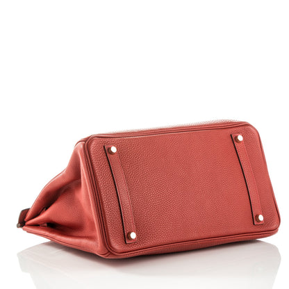 Hermes Togo Birkin 35 Vermillion 5 of 28