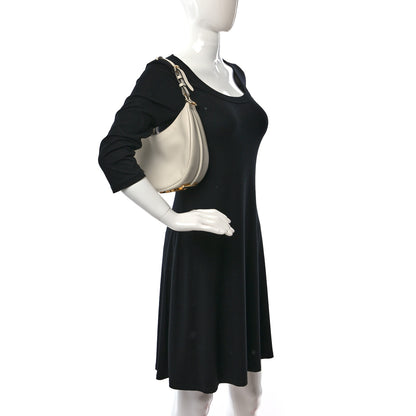 Fendi Vitello Grace Matte Small Fendigraphy Hobo Bag White Ice 2 of 11