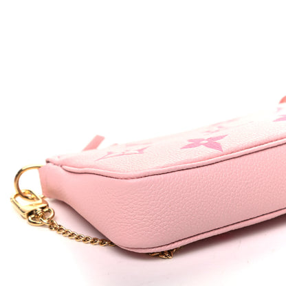 Louis Vuitton Empreinte Monogram Giant By The Pool Mini Pochette Accessories Bouton De Rose 7 of 9
