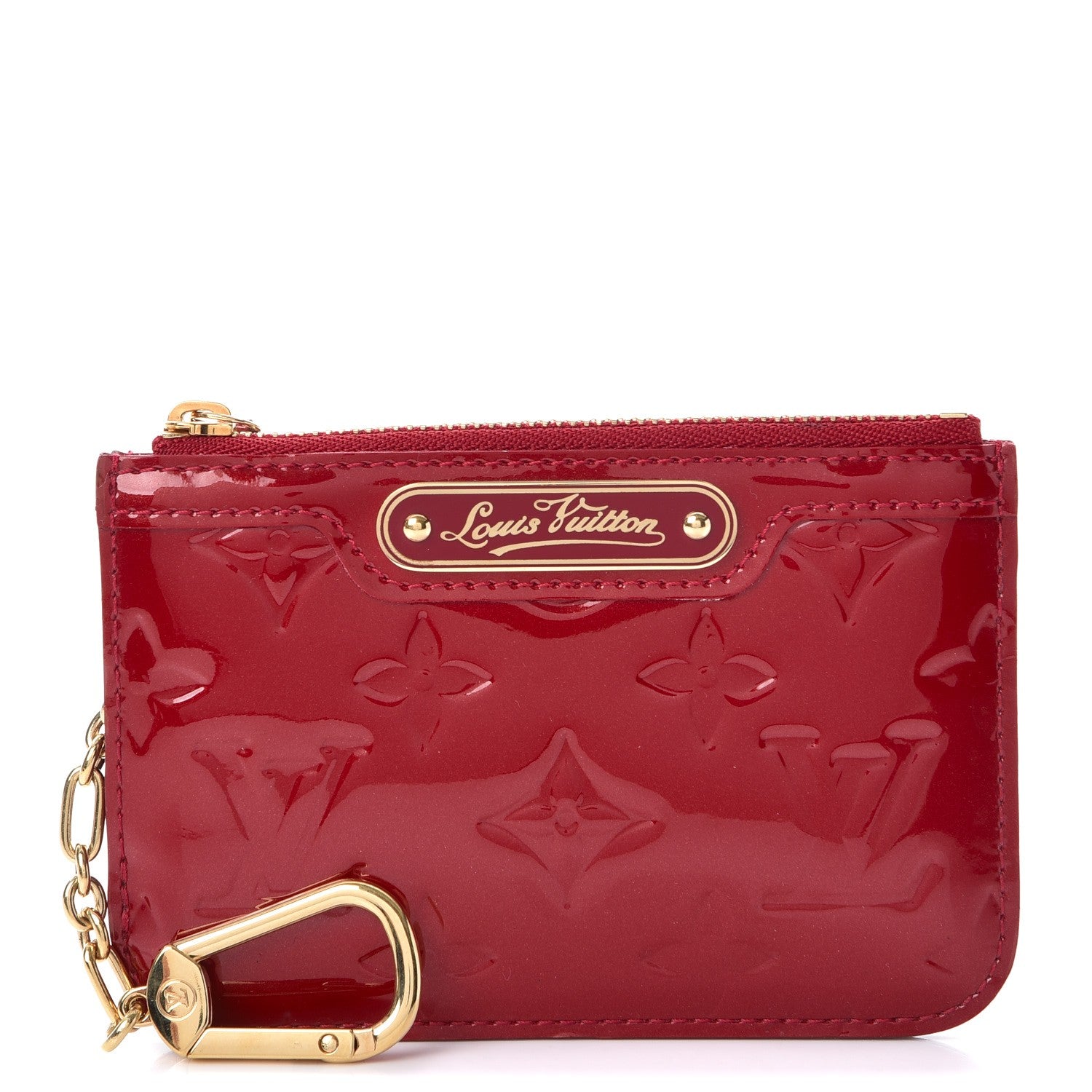 Louis Vuitton Vernis Key Pouch Pomme D'Amour 1 of 7