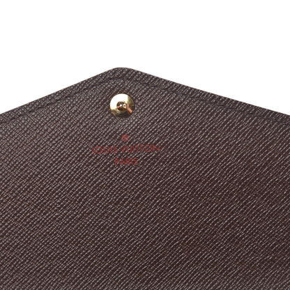 Louis Vuitton Damier Ebene Sarah Wallet NM 6 of 8