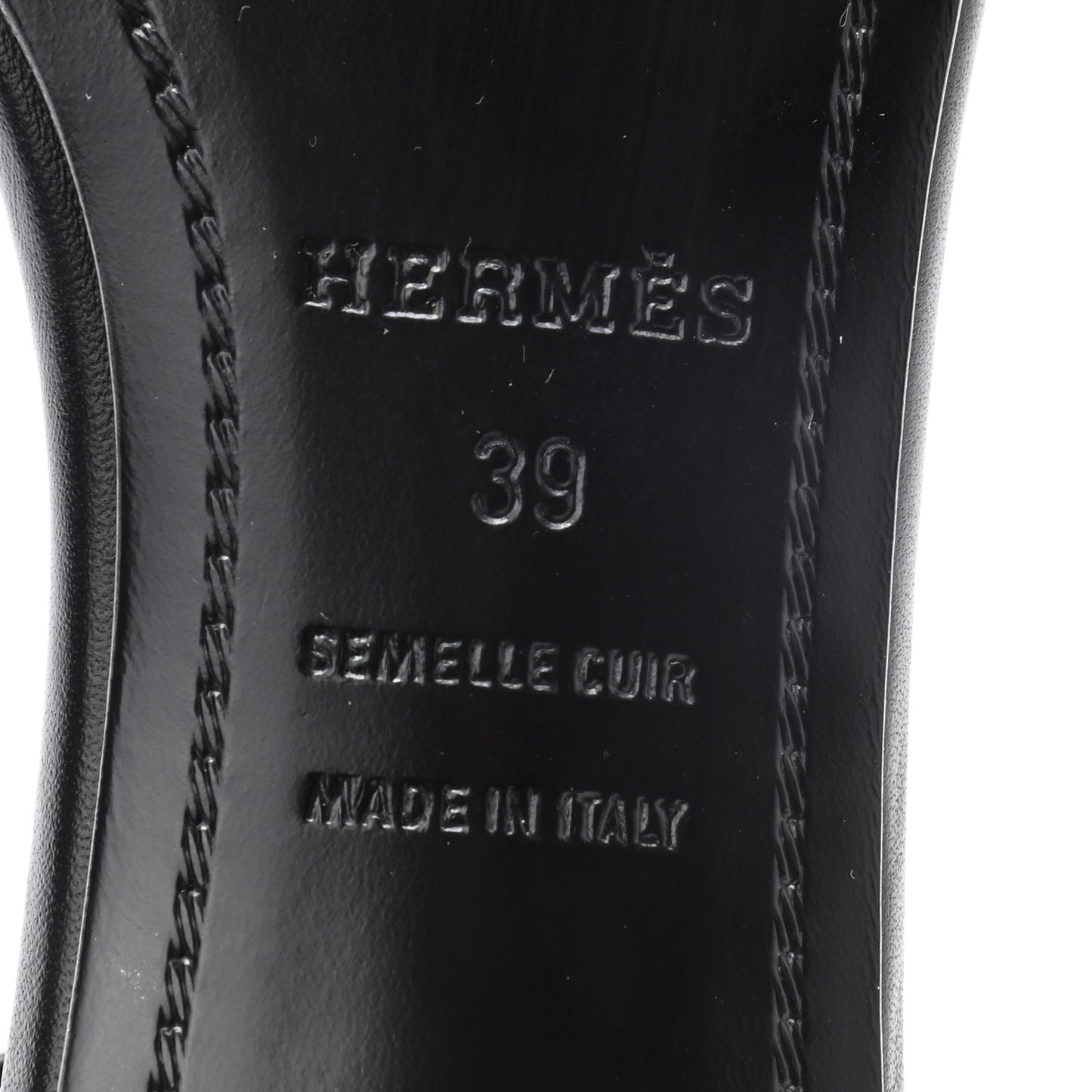 Calfskin Premiere 70 Slingback Sandals 39 Black