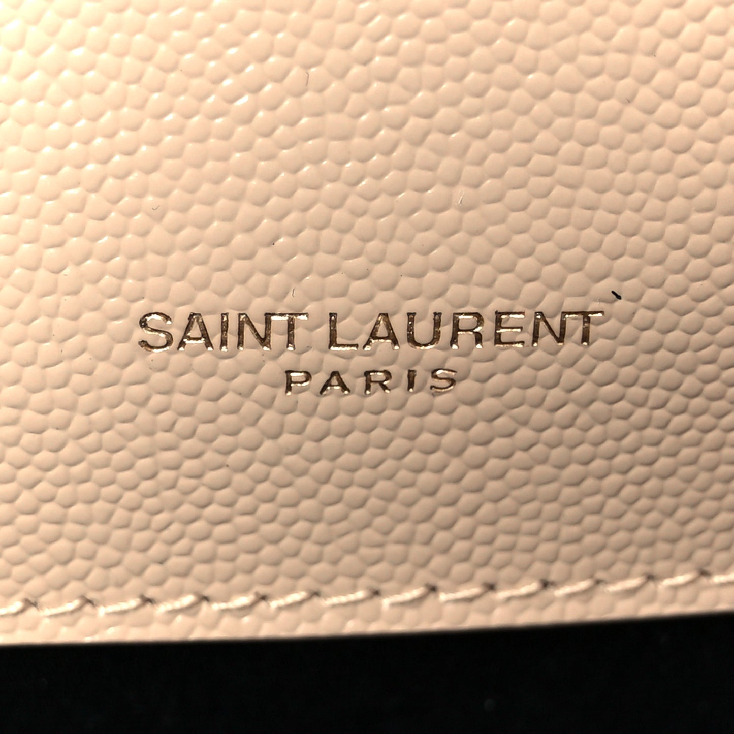 Grain De Poudre Small Monogram Kate Satchel Dark Beige